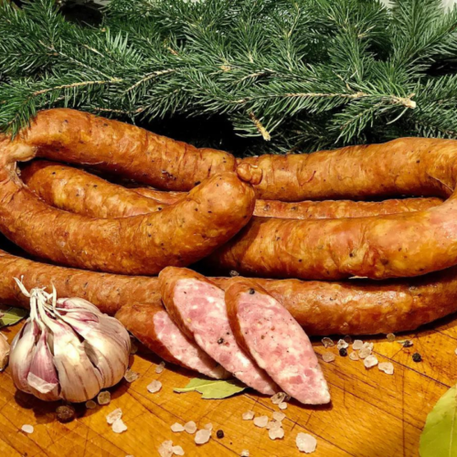 Kiełbasa swojska z szynki