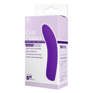 NMC 5 INCH SILICONE 10 FUNCTION VIBRATOR PURPLE
