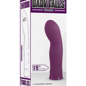 NMC 5 INCH RECHARGEABLE SILICONE 10 FUNCTIONS SPEED VIBRATOR PURPLE