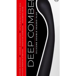 NMC 8.5 INCH SILICONE DOUBLE HEADED PLUG BLACK