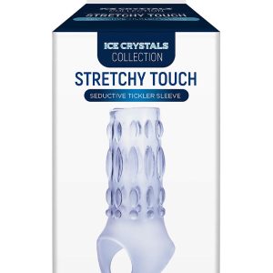 NMC 3 INCH TPE TRANSPARENT PENIS ENHANCER WITH BALL STRAP