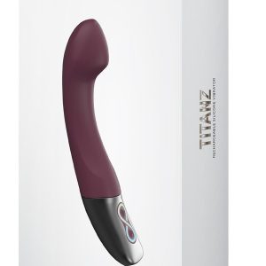 NMC SILICONE RECHARGEABLE VIBRATOR RUBINE RED