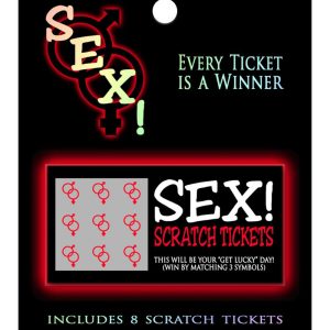 SEX! SCRATCH TICKETS