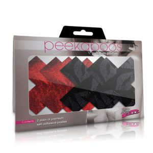 PEEKABOO PASTIES STOLEN KISSES X