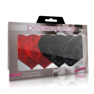 PEEKABOO PASTIES STOLEN KISSES HEARTS