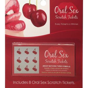 ORAL SEX SCRATCH TICKETS