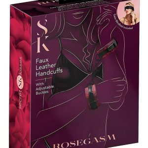 SECRET KISSES ROSEGASM BUCKLE CUFFS