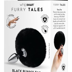 Metalowy króliczek z czarnym ogonem Whipsmart 3 inch