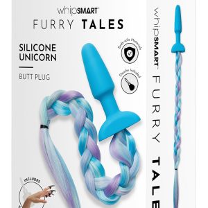 Silikonowa wtyczka Whipsmart 4.9 inch Plug Tails with Play Tails Unicorn Tail