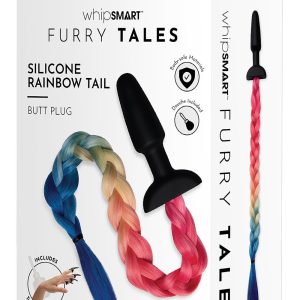 Silikonowa wtyczka 4.9 inch with Play Tails Raimbow Tail