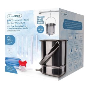 AQUACLEAN STAINLESS BUCKET MATE SET