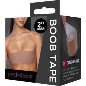 PEEKABOOS BOOB TAPE 15 FEET, LIGHT SKIN