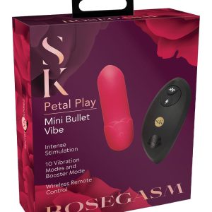SECRET KISSES ROSEGASM PETAL PLAY MINI BULLET VIBE