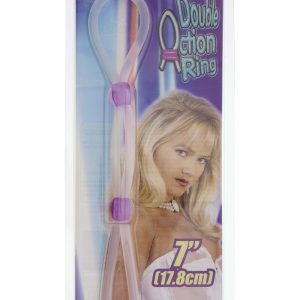 Silikonowy pierścień Lasso podwójne koraliki