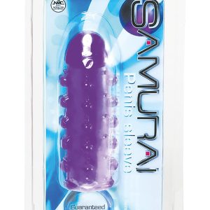 SAMURAI PENIS SLEEVE PURPLE