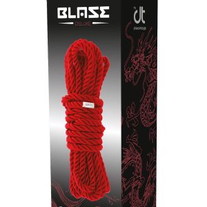 BLAZE DELUXE BONDAGE ROPE 5M RED
