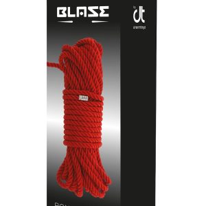 BLAZE DELUXE BONDAGE ROPE 10M RED