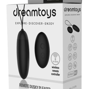 Czarne wibrujące jajko Pleasure Eggs Remote Dusky Pleaser