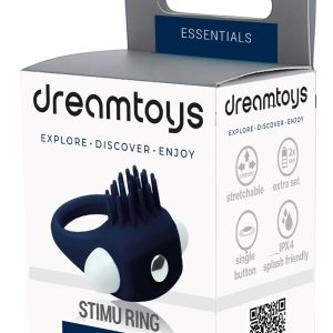 ESSENTIALS STIMU RING BLUE