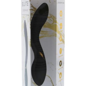 Czarny wibrator Elite Josephine