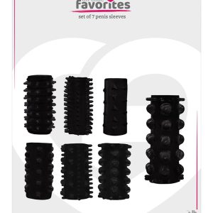 Zestaw 7 rękawów na penisa All Time Favorites