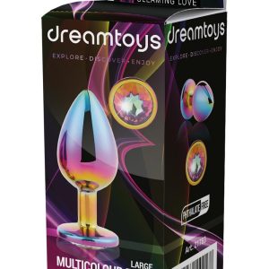 Duża wtyczka analna Gleaming Love Multicolor