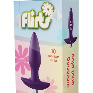 Wibracyjny korek analny Flirts - 10 funkcji wibracji
