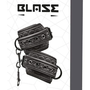 Czarne kajdanki Blaze Diamond