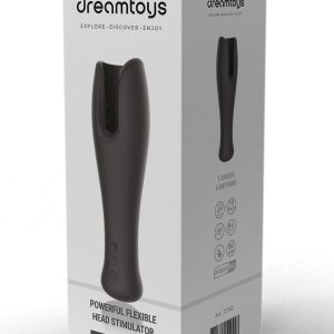 Czarny wibrujący pierścień na penisa z wyjmowanym pociskiem Ramrod