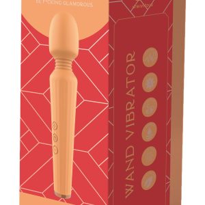 Pomarańczowy wibrator Glam Wand