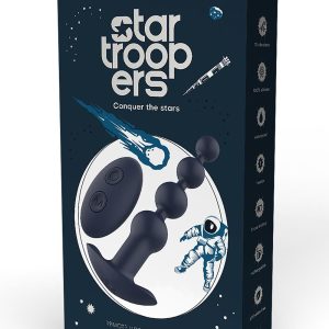 Wibrujący korek analny Startroopers Apollo Remote Vibrating