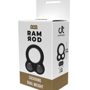 Pierścień na penisa Ramrod Dual Weight