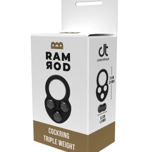 Pierścień na penisa Ramrod Triple Weight