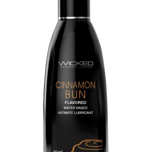 WICKED AQUA CINNAMON BUN FLAVORED LUBRICANT 60ML