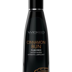 WICKED AQUA CINNAMON BUN FLAVORED LUBRICANT 120ML