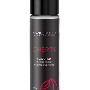WICKED AQUA CHERRY FLAVORED LUBRICANT 30ML