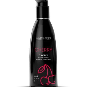 Lubrykant na bazie wody Wicked Aqua Cherry Flavored 60 ml