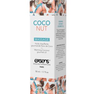 Rozgrzewający kokosowy żel do masażu Exsens Oil 50 ml
