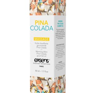 Rozgrzewający żel do masażu Exsens Oil Pina Colada 50 ml