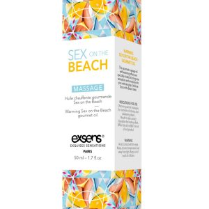Rozgrzewający żel do masażu Exsens Sex on the beatch 50 ml