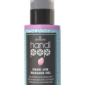 SENSUVA HANDIPOP EDIBLE MASSAGE GEL COTTON CANDY 59ML