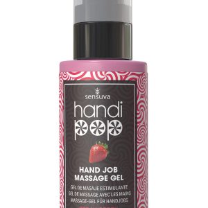 SENSUVA HANDIPOP EDIBLE MASSAGE GEL STRAWBERRY 59ML
