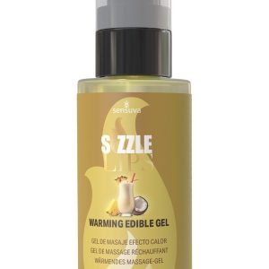SENSUVA SIZZLE LIPS WARMING GEL PINA COLADA 59ML