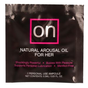 SENSUVA ON ORIGINAL AROUSAL OIL AMPOULE PACKET