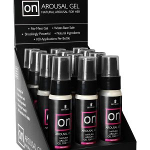 SENSUVA ON ORIGINAL AROUSAL GEL 12 PIECE DISPLAY
