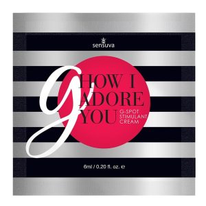 SENSUVA G, HOW I ADORE YOU G-SPOT ENHANCEMENT CREAM 6 ML
