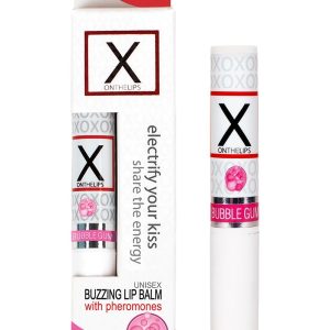 SENSUVA X ON THE LIPS BUZZING LIP BALM BUBBLE GUM
