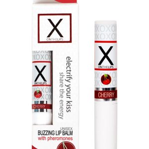 SENSUVA X ON THE LIPS BUZZING LIP BALM ELECTRIC CHERRY