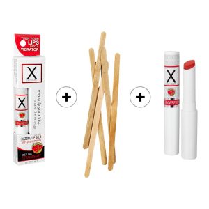SENSUVA X ON THE LIPS STRAWBERRY 12 PIECE REFILL PACK
