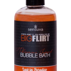 SENSUVA BIG FLIRT PHEROMONE BUBBLE BATH LUST IN PARADISE 237ML